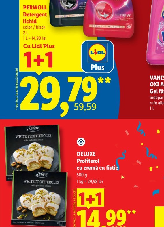 Lidl Plus Perwoll Detergent Lichid Color Black