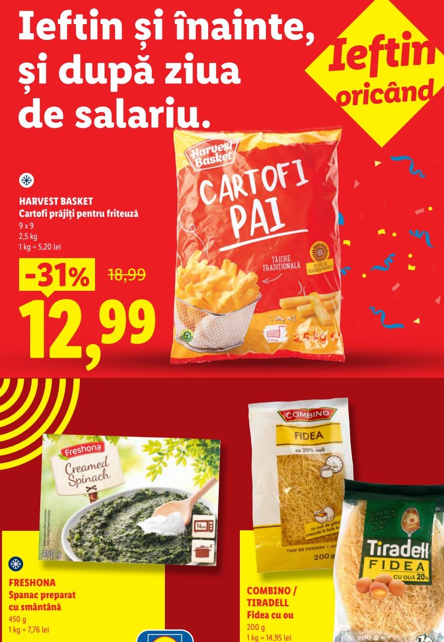 Harvest Basket Cartofi Prăjiți Friteuză 25