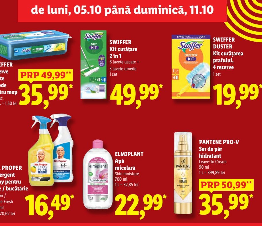 Swiffer Duster Kit Curățarea Prafului Rezerve Set