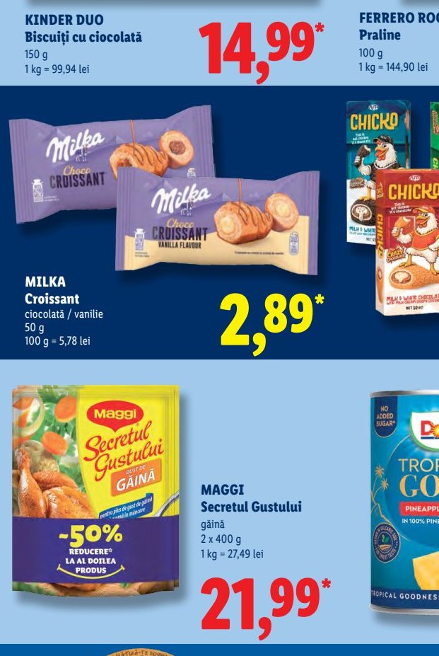 Milka Croissant Vanilie