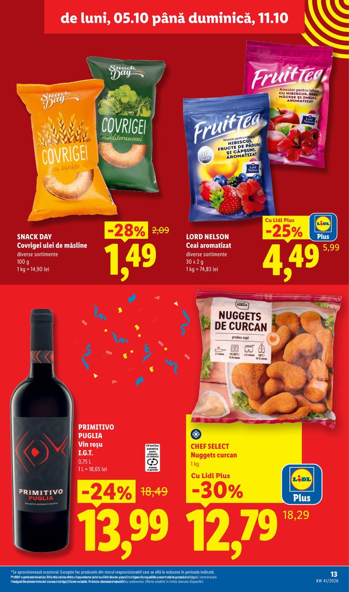 Pagina din catalog
