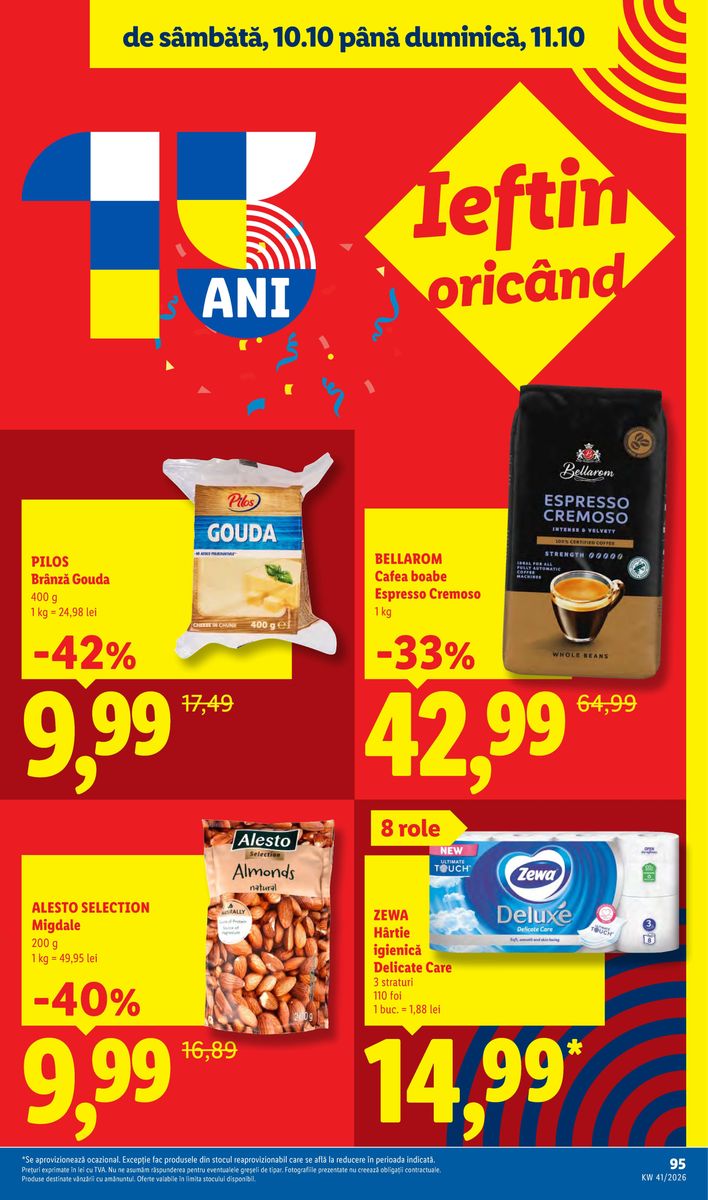 Pagina din catalog
