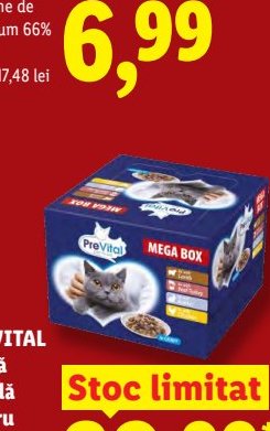 Prevital Uscată Sterilizate Pui 14