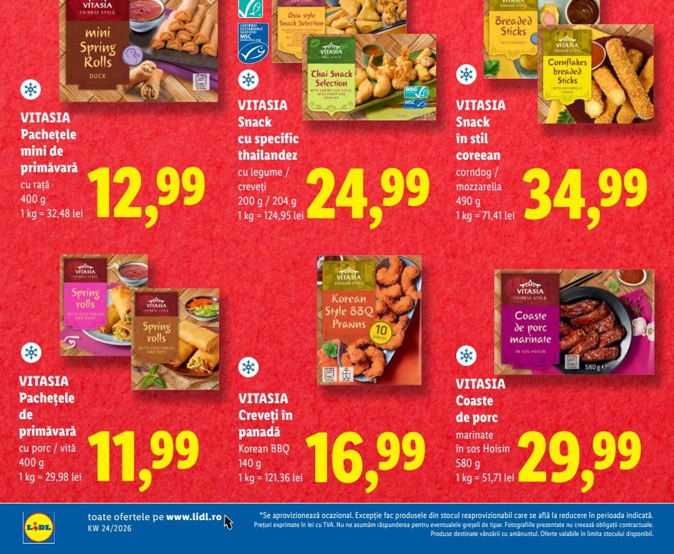Vitasia Snack Specific Thailandez Legume Creveți