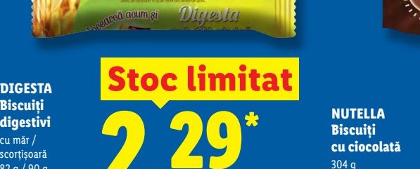 Digesta Biscuiți Digestivi Măr Scorțișoară