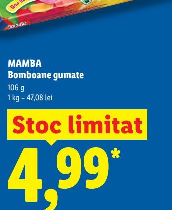 Mamba Bomboane Gumate