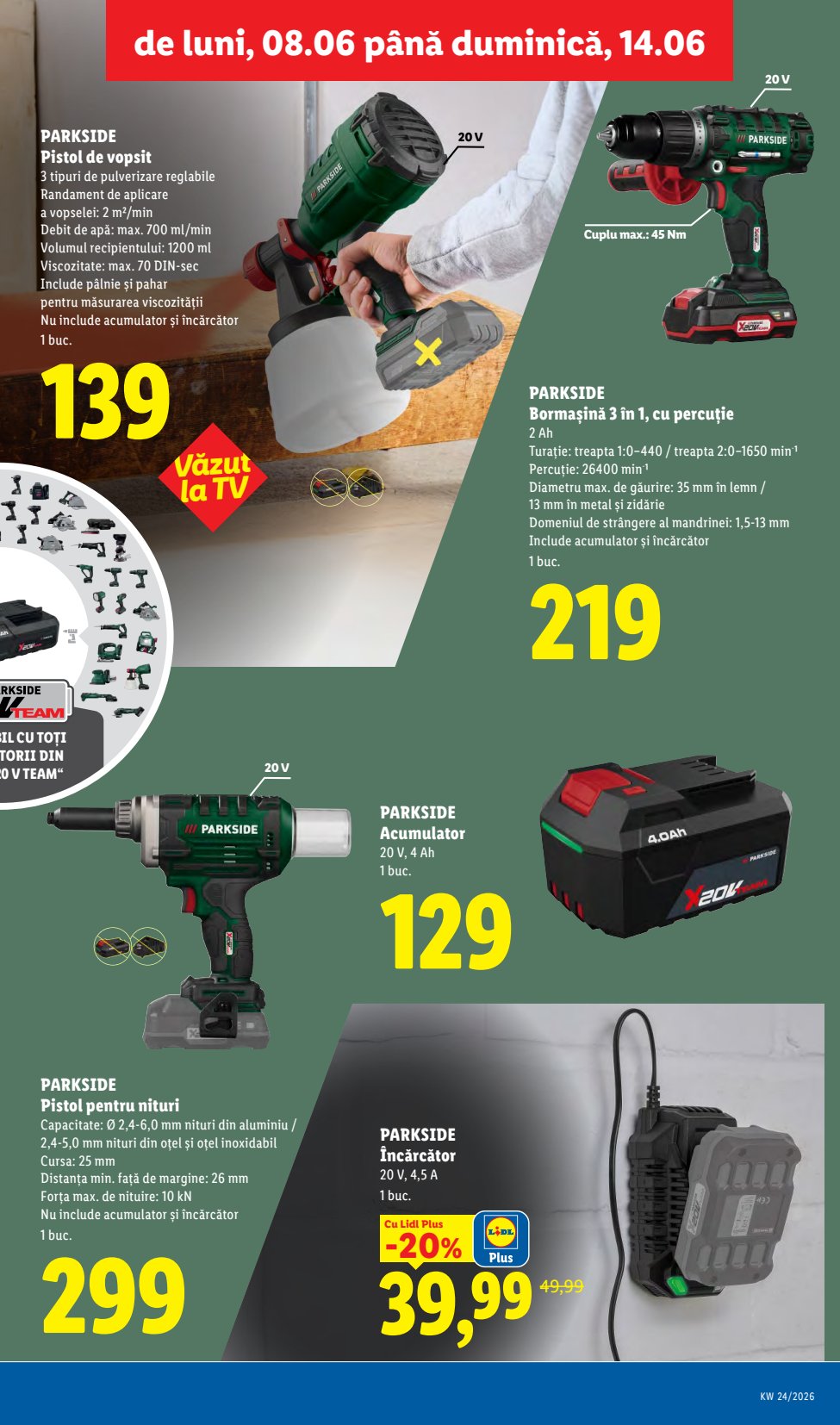 Pagina din catalog