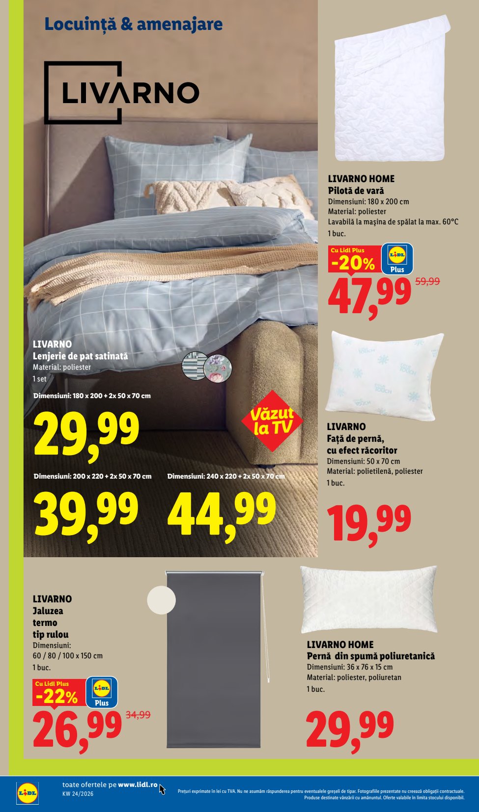 Pagina din catalog