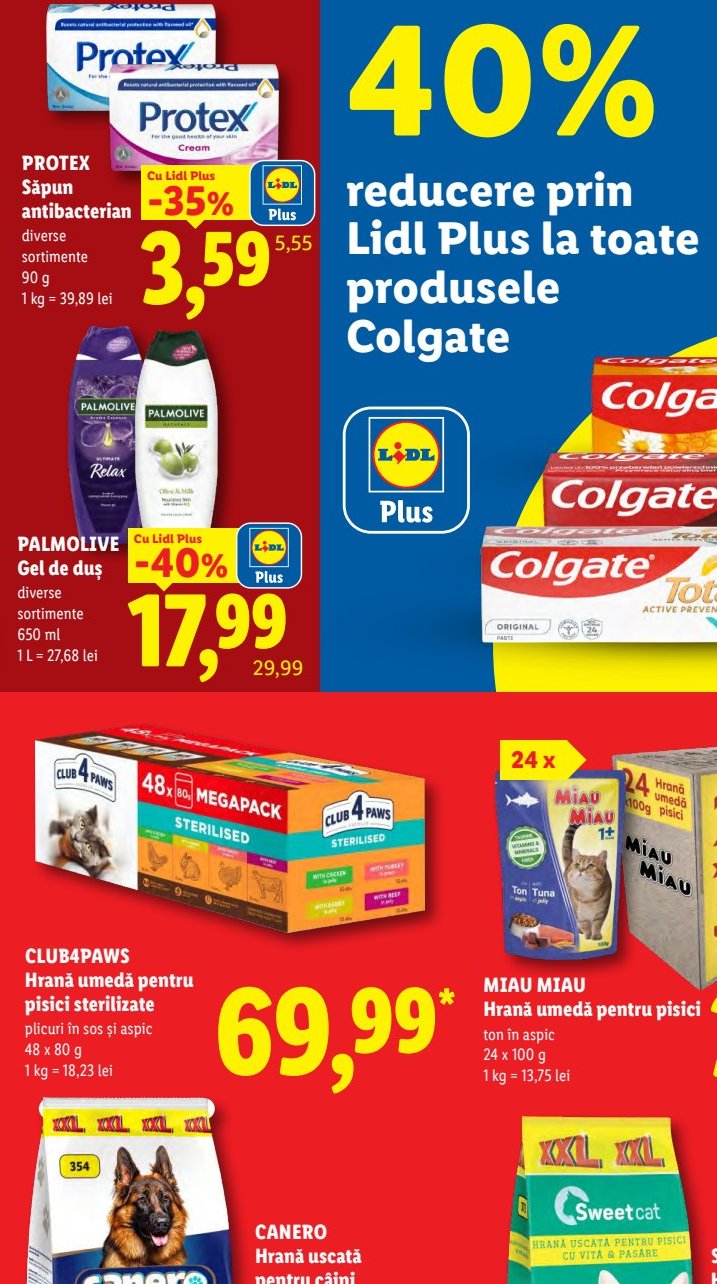 Palmolive Gel Duș Diverse Sortimente