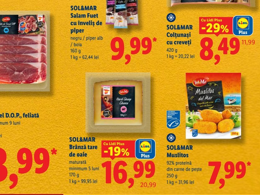 Colțunași Creveți