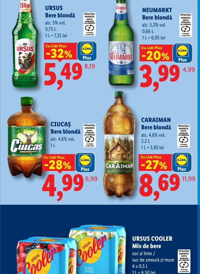 Ciuc Bere Blondă 05 Caraiman 46% 22