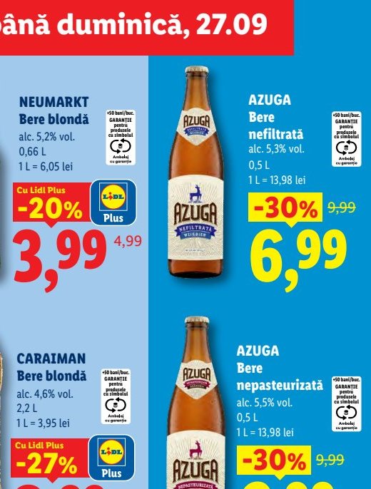 Azuga Nefiltrată 53%