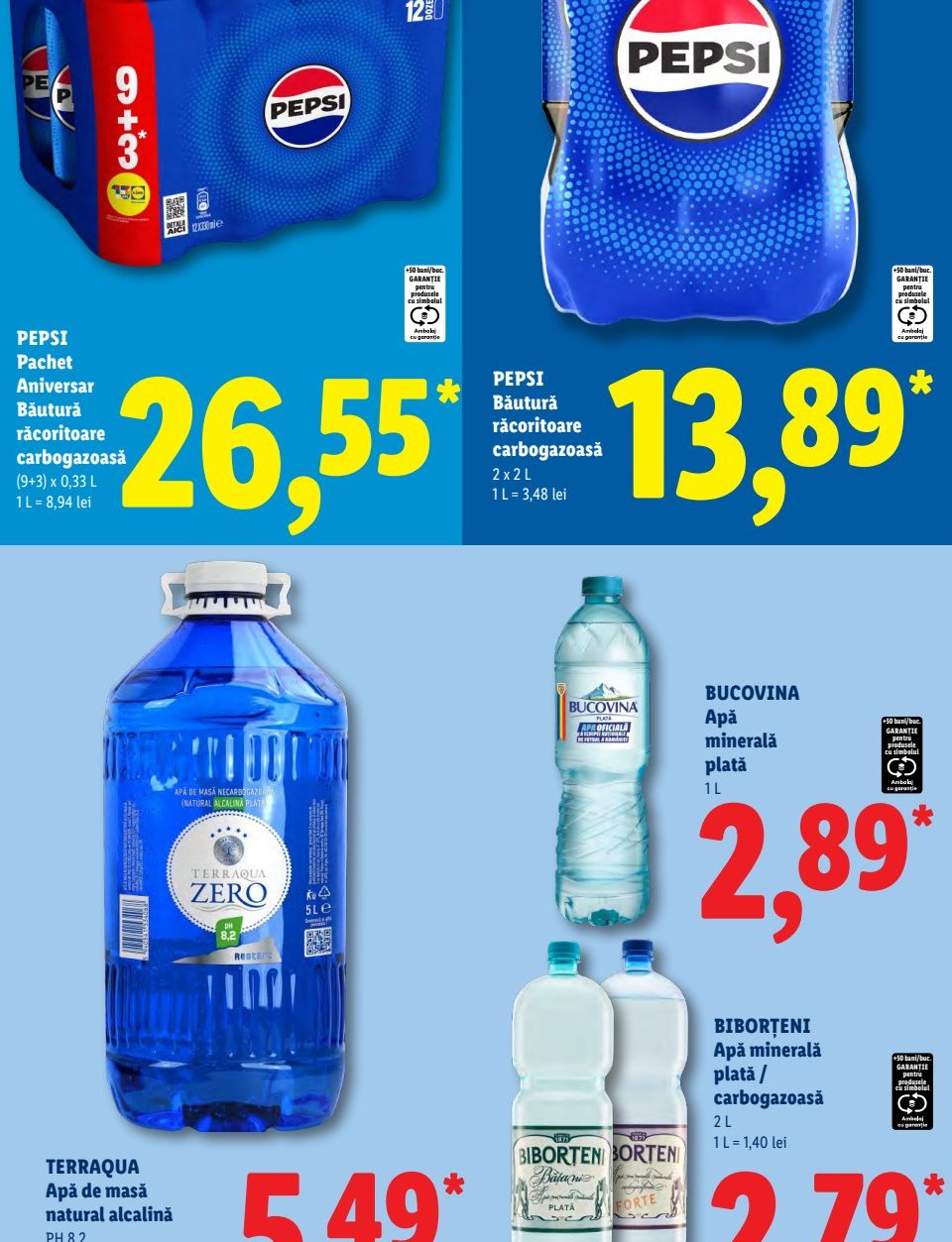 Pepsi Pachet Aniversar Băutură Răcoritoare