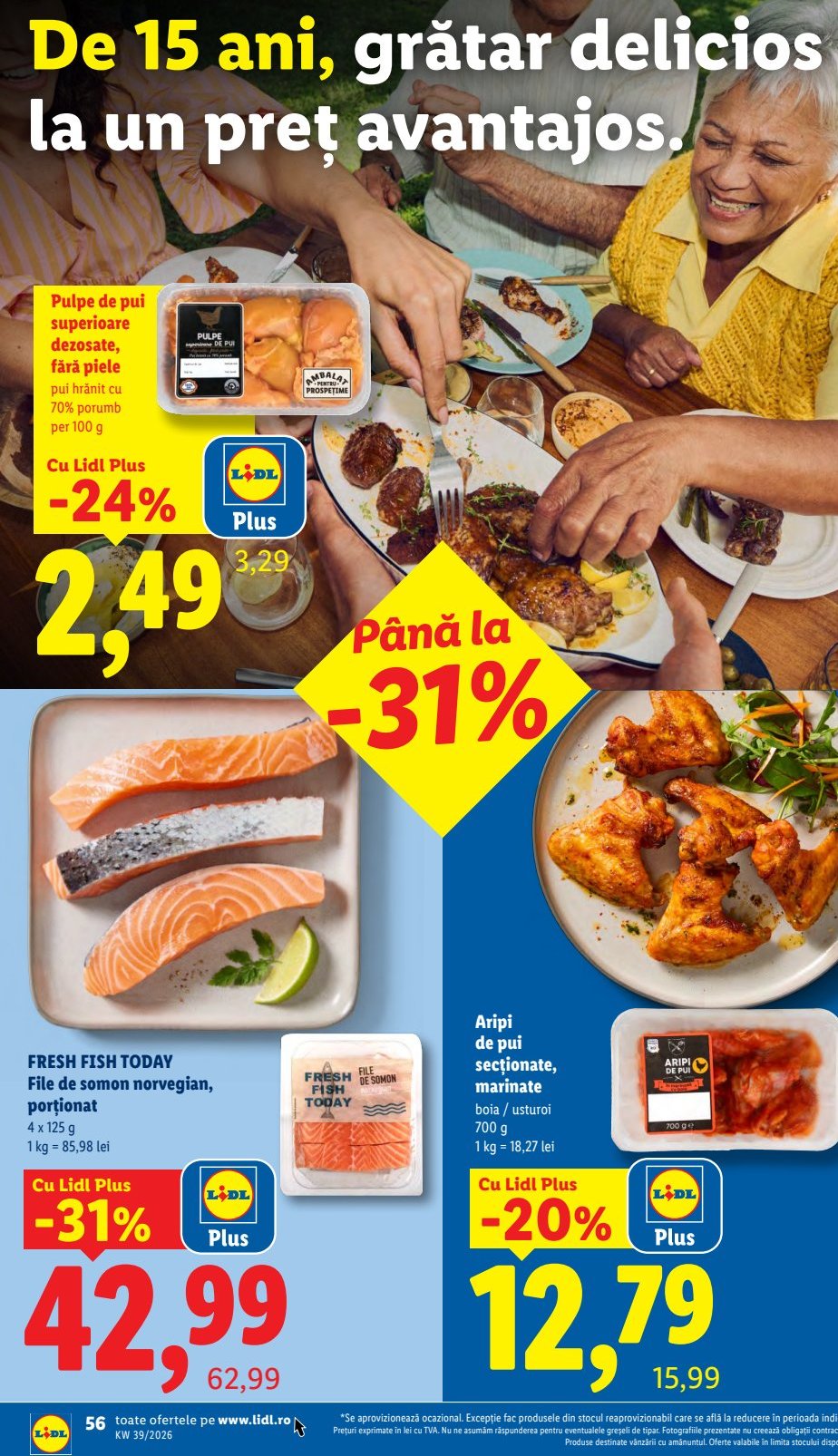 Pulpe Pui Superioare Dezosate Piele Hrănit 70% Porumb