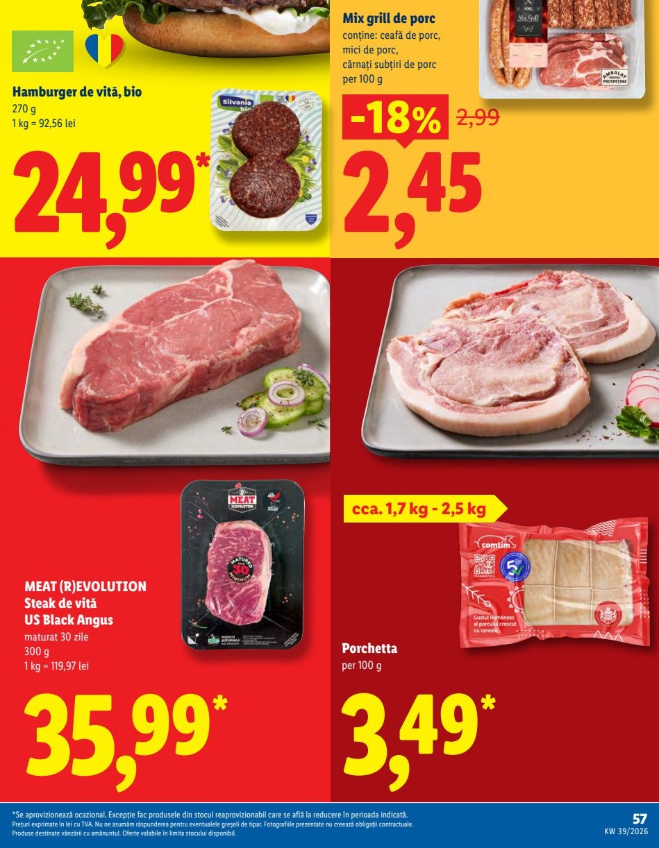 Meat Steak Vită Black Angus Maturat Zile