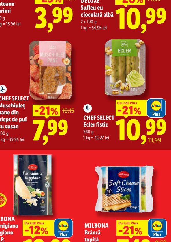 Deluxe Sufleu Ciocolată Albă