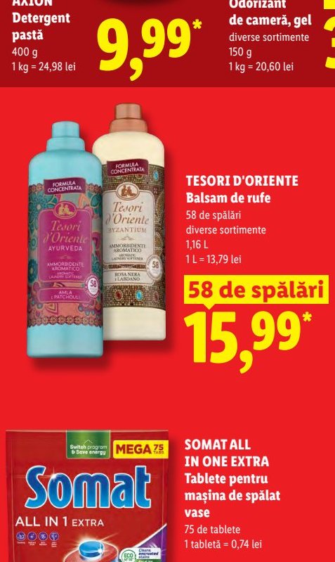 Axion Detergent Pastă