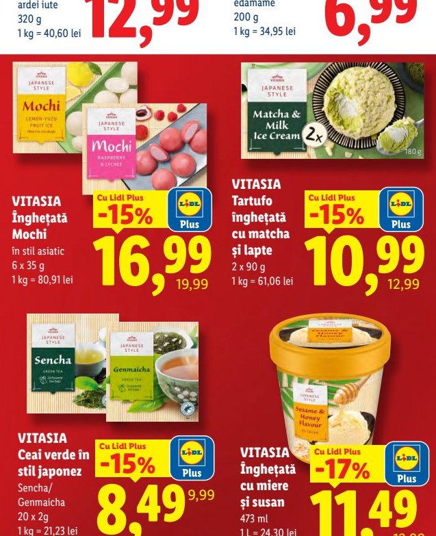 Înghețată Mochi Stil Asiatic