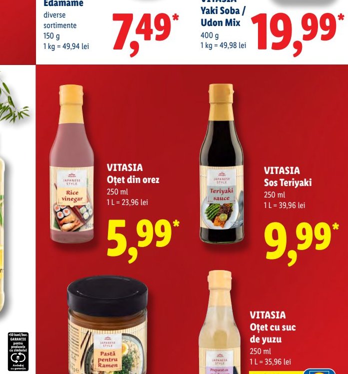 Vitasia Edamame Diverse Sortimente