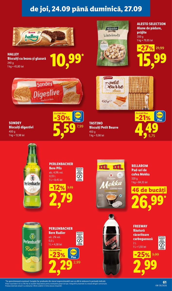 Pagina din catalog
