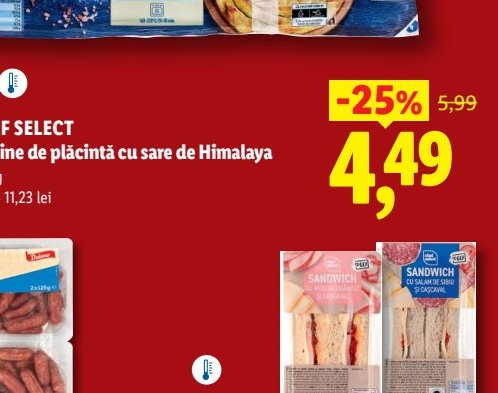 Chef Select Foi Fine Plăcintă Sare Himalaya
