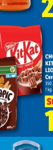 Chocapic Kit Kat Lion Cheerios Cereale Integrale