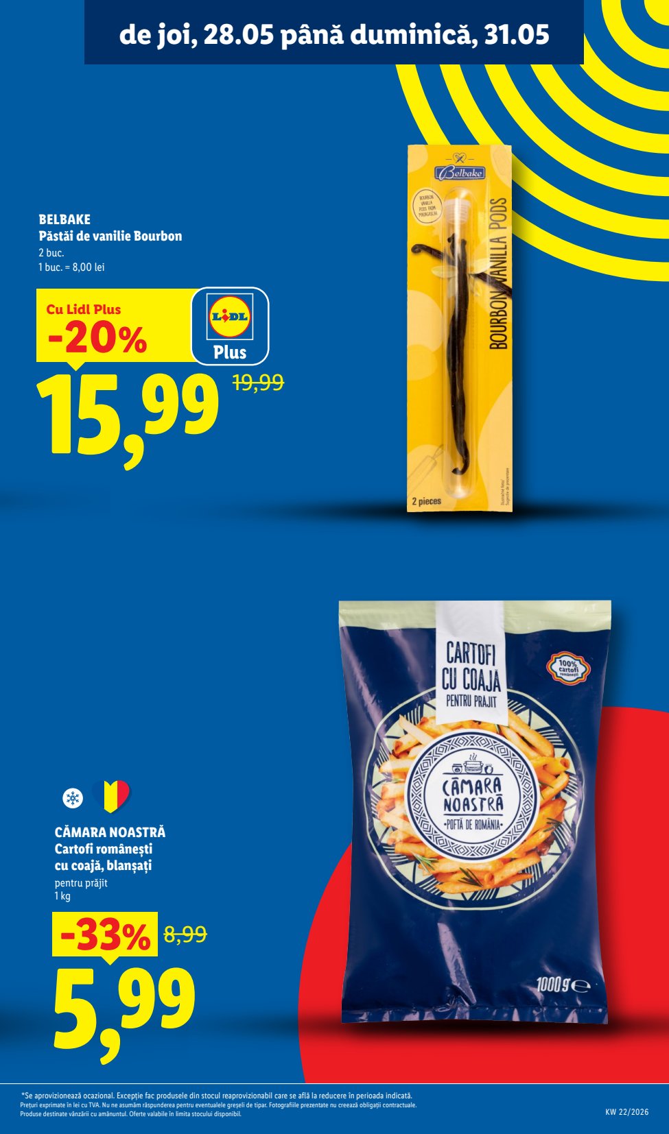 Pagina din catalog