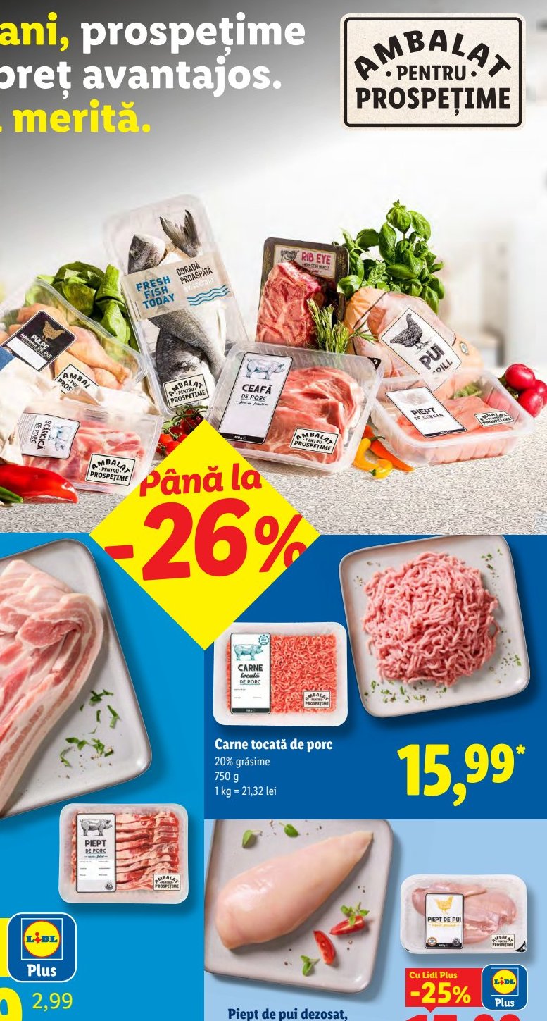 Carne Tocată Porc 20% Grăsime