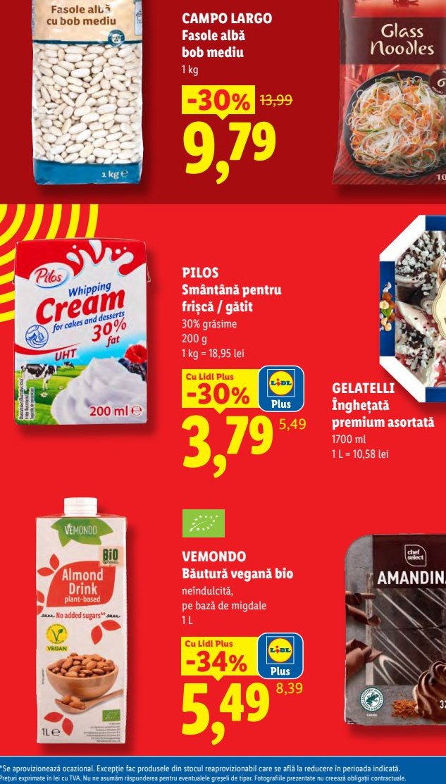 Pilos Smântână Frișcă Gătit 30% Grăsime