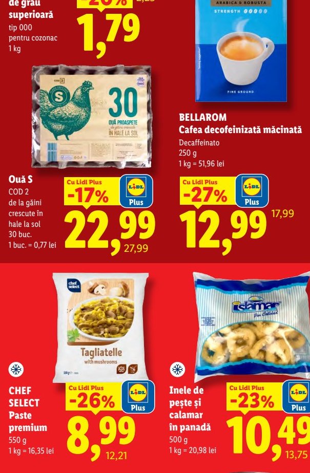 Bellarom Cafea Decofeinizată Măcinată Decaffeinato