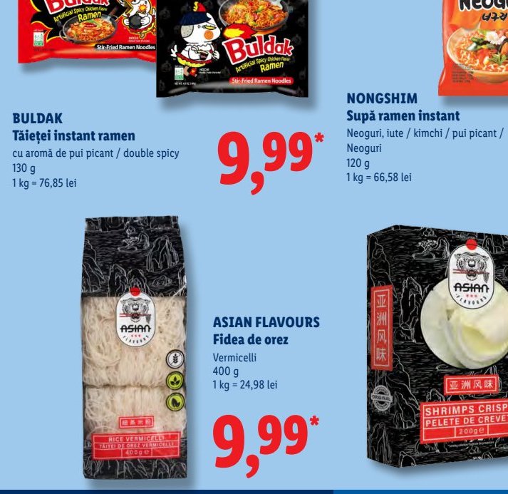 Nongshim Supă Neoguri Iute Kimchi