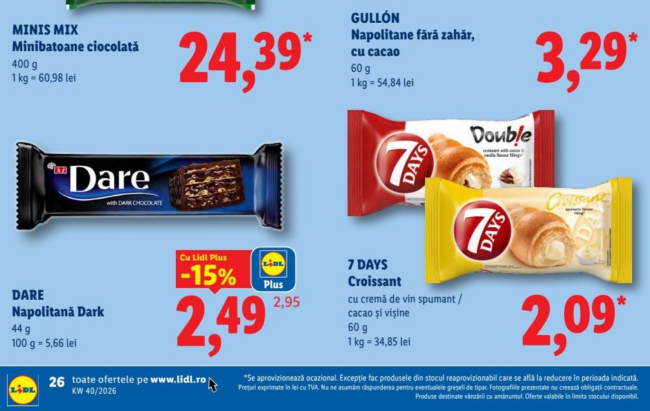 Days Croissant Vin Spumant Cacao Vișine