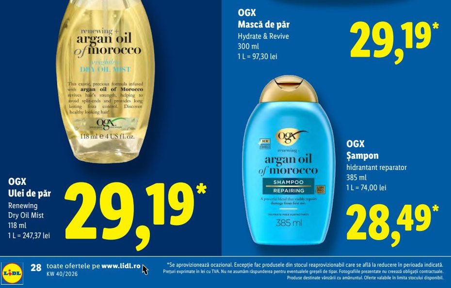 Ogx Mască Păr Hydrate Revive