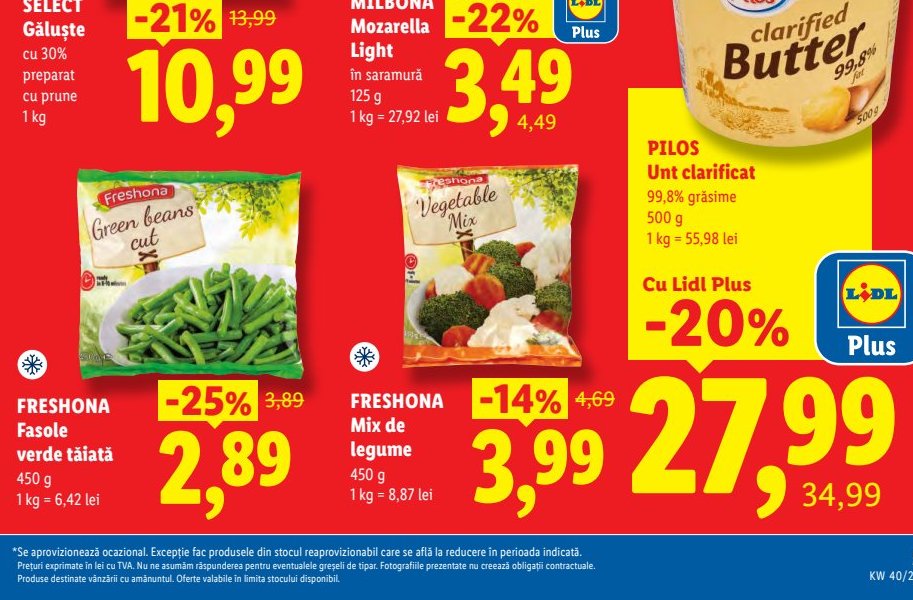 Freshona Fasole Verde Tăiată