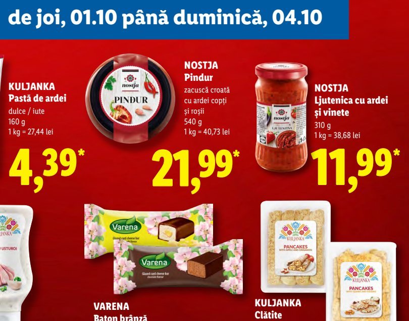 Pindur Zacuscă Croată Ardei Copți Roșii