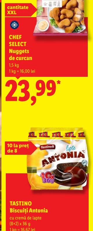 Tastino Biscuiți Antonia Cremă Lapte