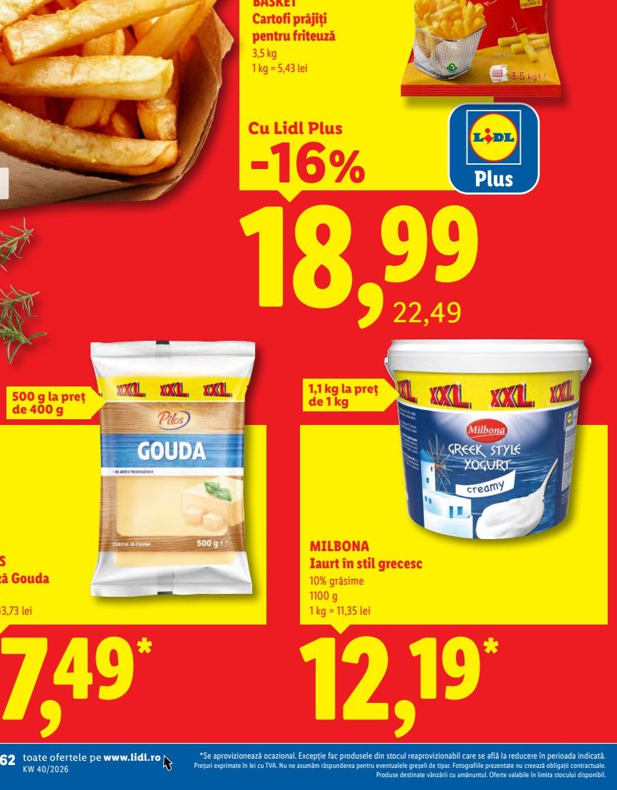 Milbona Iaurt Grecesc 10% Grăsime