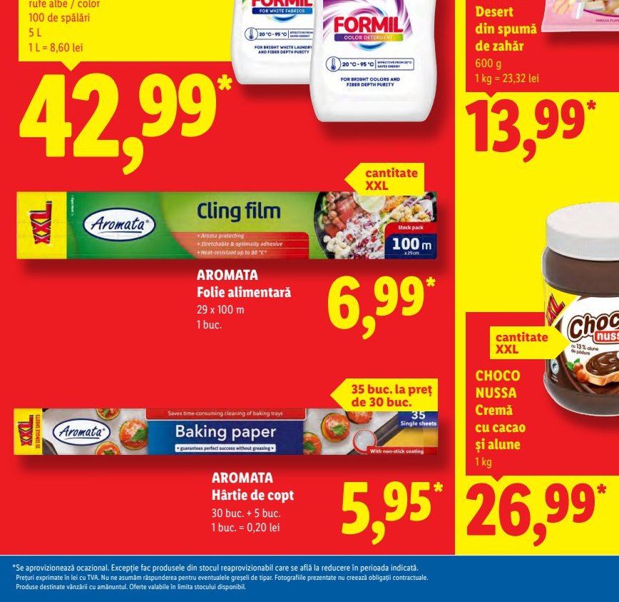 Aromata Hârtie Copt Lei