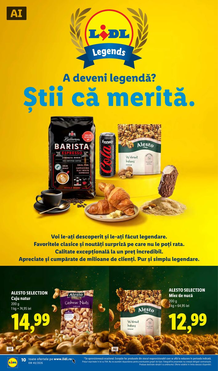 Pagina din catalog